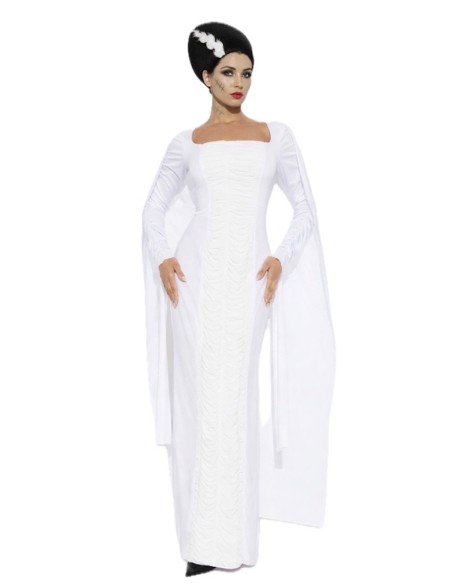 Fantasia de Noiva Monstro Frankenstein - de alta qualidade, ideal para carnaval, festas temáticas e eventos especiais.